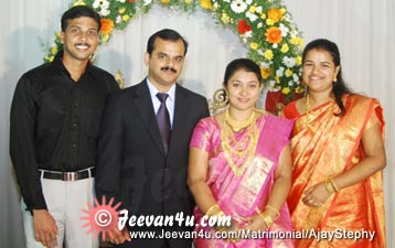 Ajay Stephy Wedding Photo